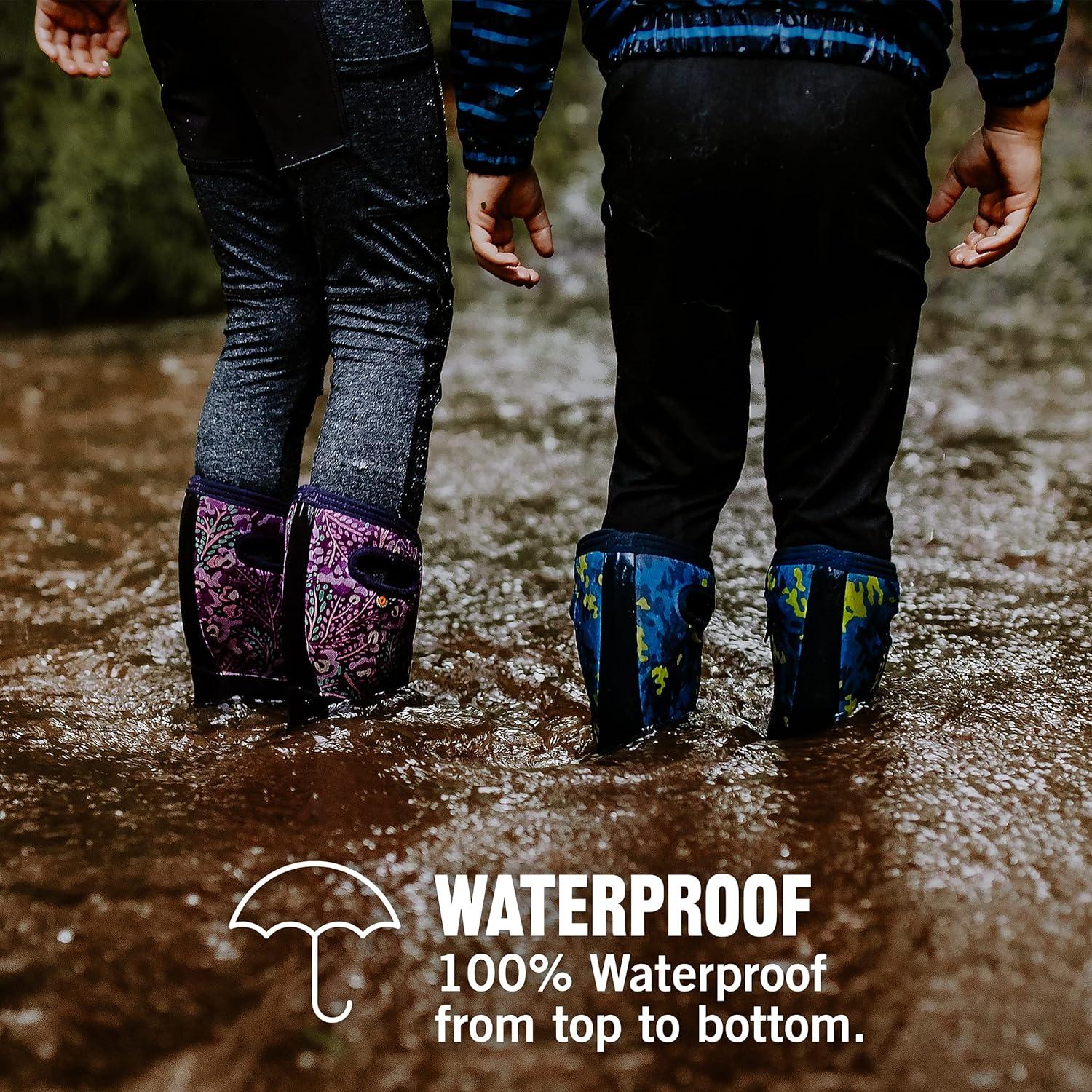 image:imageBOGS York Camo Boot Kids ToddlerYouth BootSolid Navy