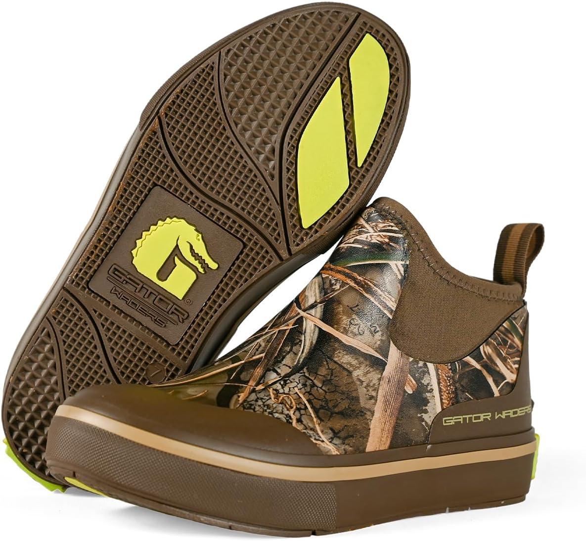 image:imageGator Waders Womens Air Mesh Camp Boots Durable Breathable SlipResistant Waterproof Ankle Boots for Camping amp FishingRealtree Max7