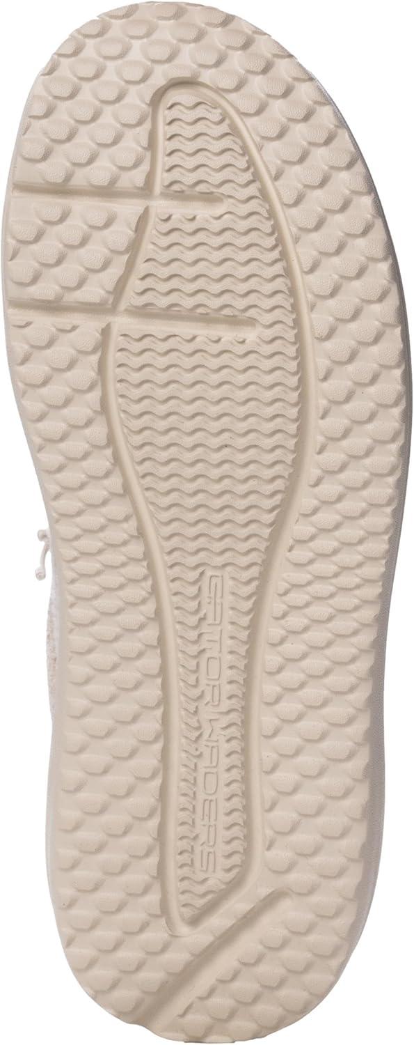 image:imageGator Waders Womens Camp Shoes Breathable SlipOn Loafers Elastic Laces Ultralight All Day Cushioning Fitted FeelHeather Leopard