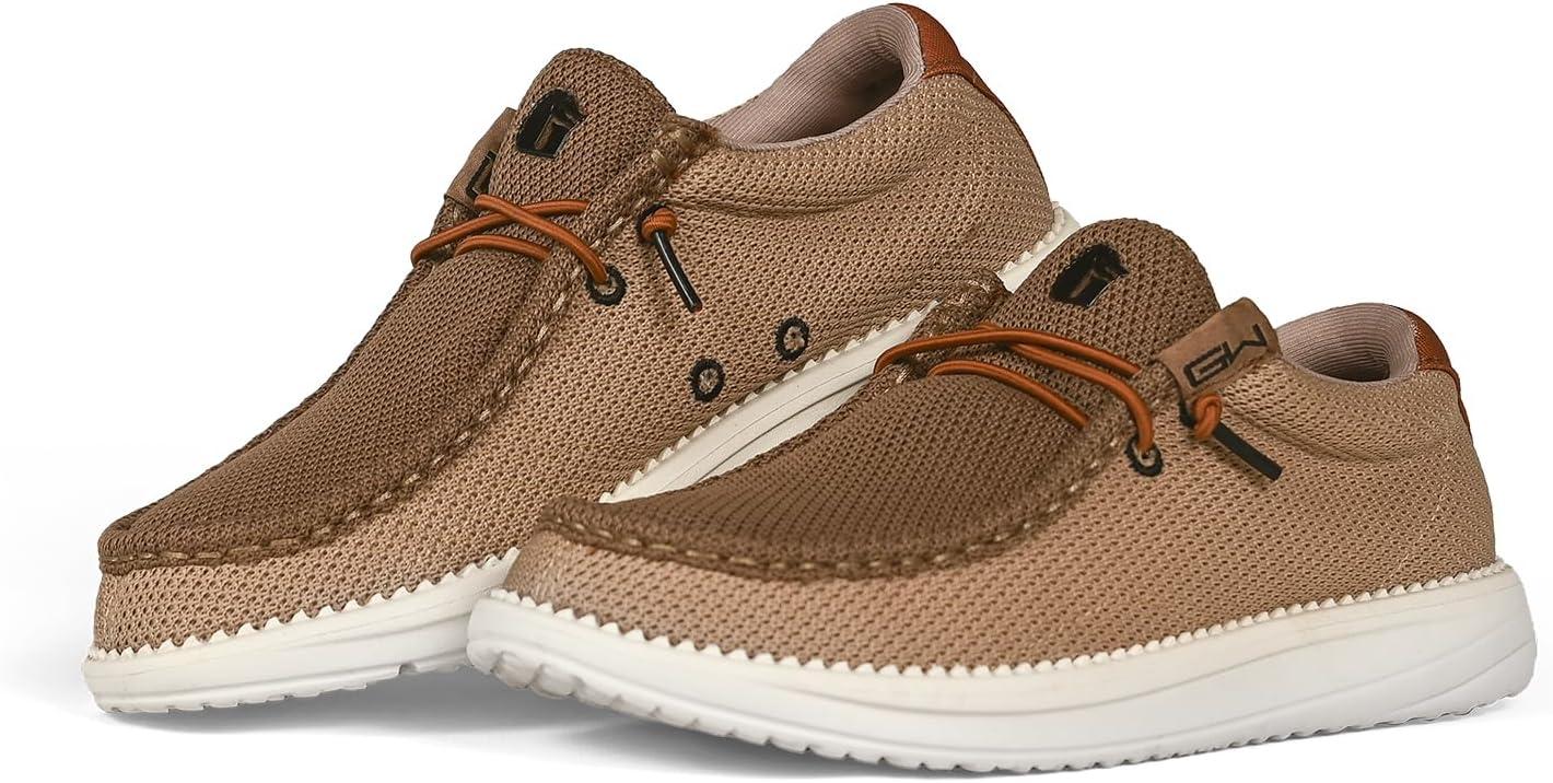 image:imageGator Waders Womens Camp Shoes Breathable SlipOn Loafers Elastic Laces Ultralight All Day Cushioning Fitted FeelMocha