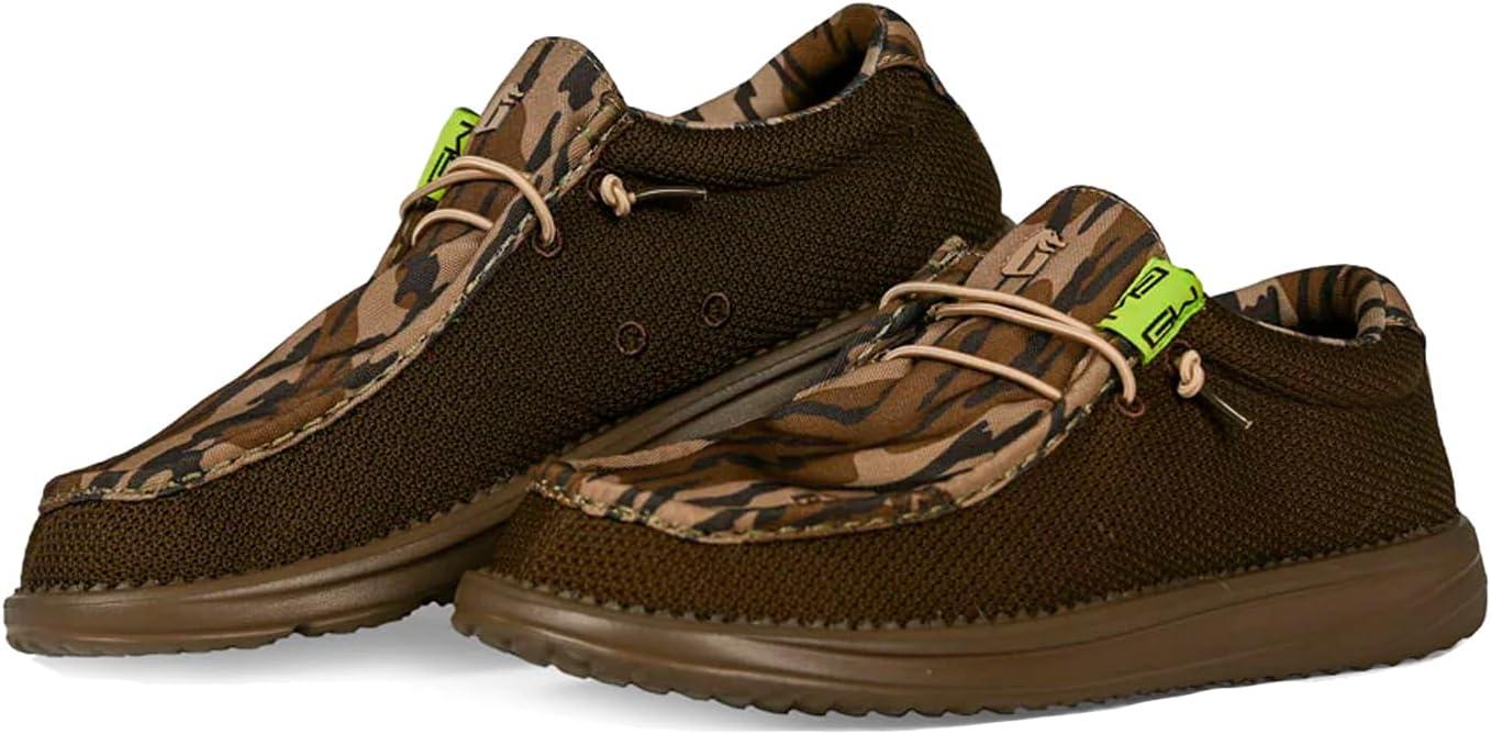 image:imageGator Waders Womens Camp Shoes Breathable SlipOn Loafers Elastic Laces Ultralight All Day Cushioning Fitted FeelMossy Oak Bottomland