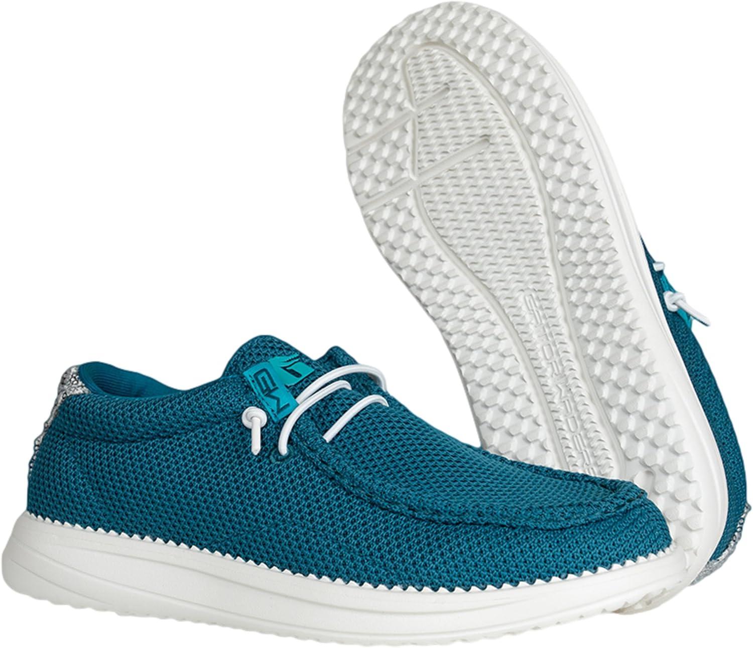 image:imageGator Waders Womens Camp Shoes Breathable SlipOn Loafers Elastic Laces Ultralight All Day Cushioning Fitted FeelSequin