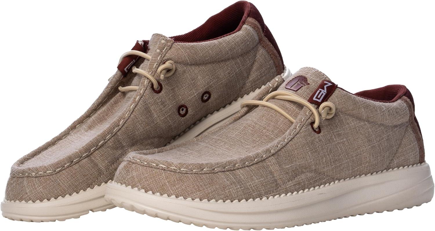 image:imageGator Waders Womens Camp Shoes Breathable SlipOn Loafers Elastic Laces Ultralight All Day Cushioning Fitted FeelWine