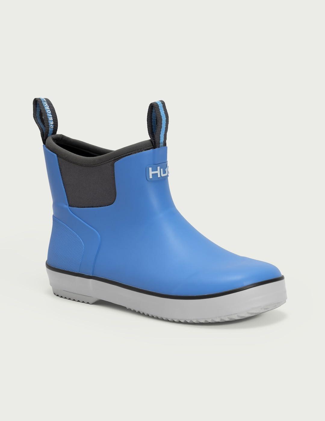 image:imageHUK Kids Rogue Wave Shoe HighPerformance Fishing amp Deck Boot for YouthMarolina Blue