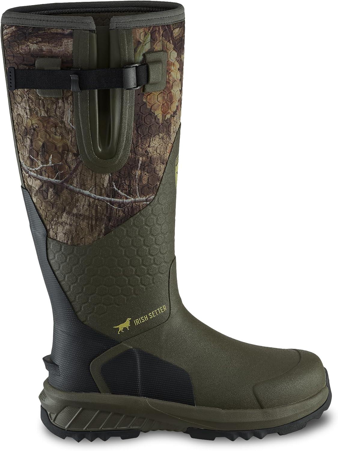 image:imageIrish Setter MudTrek Unisex 17 Waterproof Adjustable Full Fit Hunting BootMossy Oak Country Dna