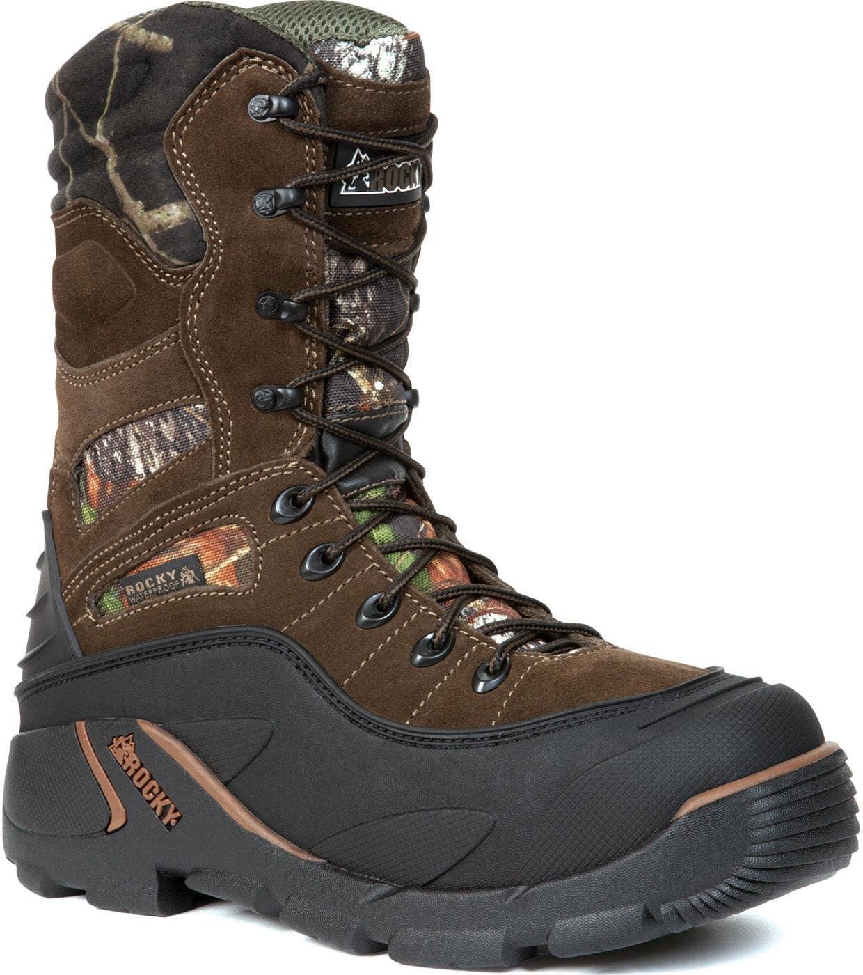 image:imageROCKY Blizzard Stalker Waterproof 1200G Insulated BootBrown Mossy Oak Breakup