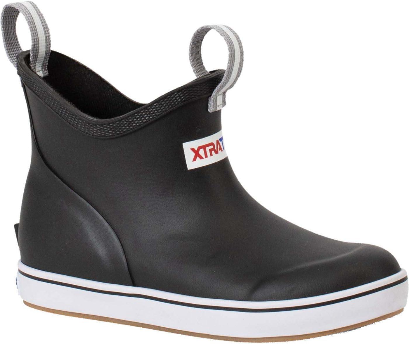 image:imageXtratuf Kids Ankle Deck Rain BootBlack