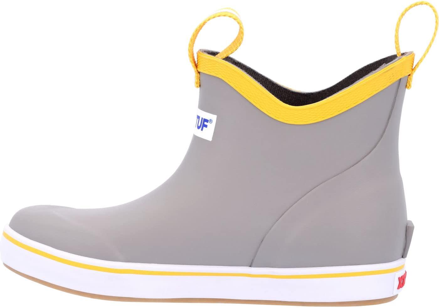 image:imageXtratuf Kids Ankle Deck Rain BootGrey