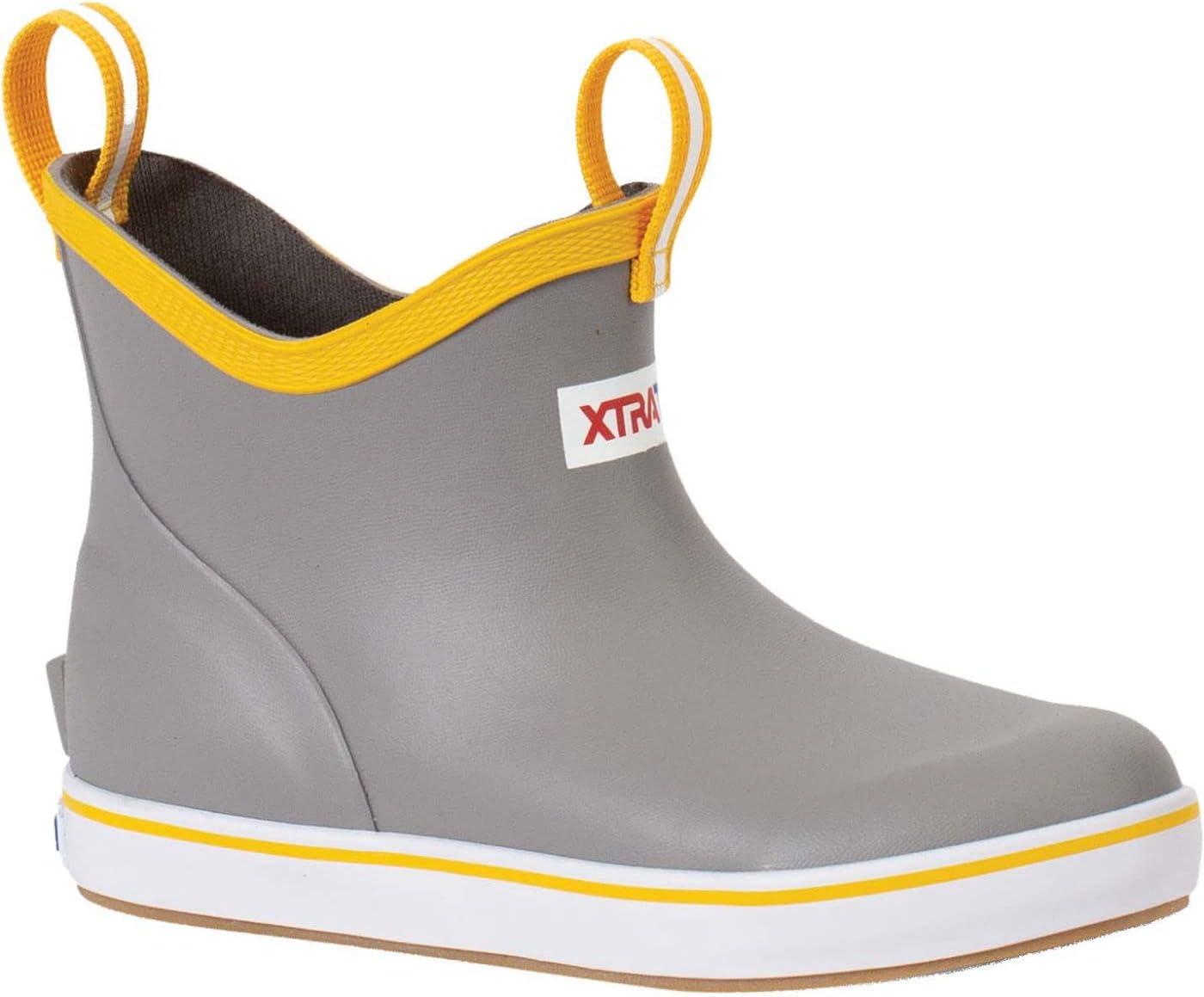 image:imageXtratuf Kids Ankle Deck Rain BootGrey