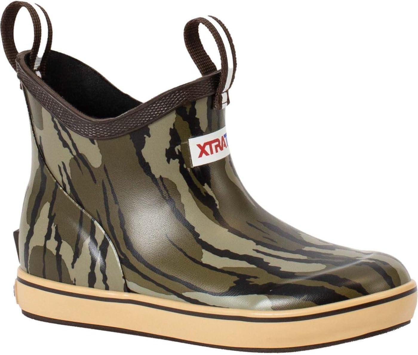 image:imageXtratuf Kids Ankle Deck Rain BootMossy Oak Bottomlands