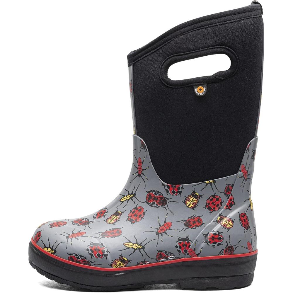 image:imageBOGS Classic II Solid Boot Kids ToddlerYouth BootBugs Print Gray