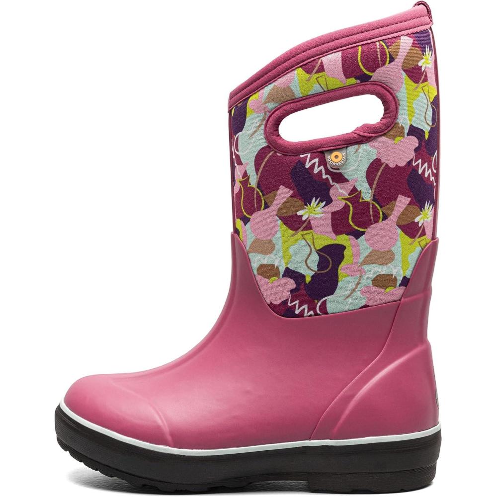 image:imageBOGS Classic II Solid Boot Kids ToddlerYouth BootJoyful Print Magenta