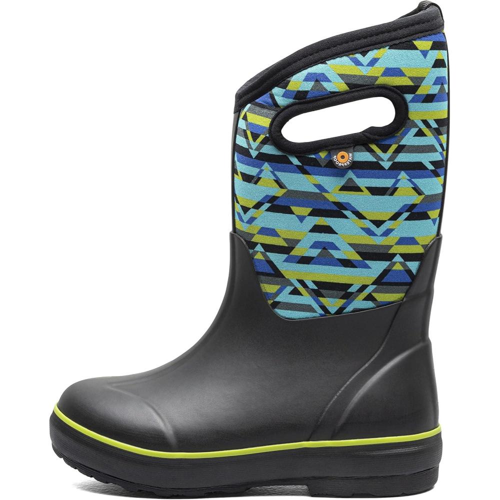 image:imageBOGS Classic II Solid Boot Kids ToddlerYouth BootMountain Geo Print  Black