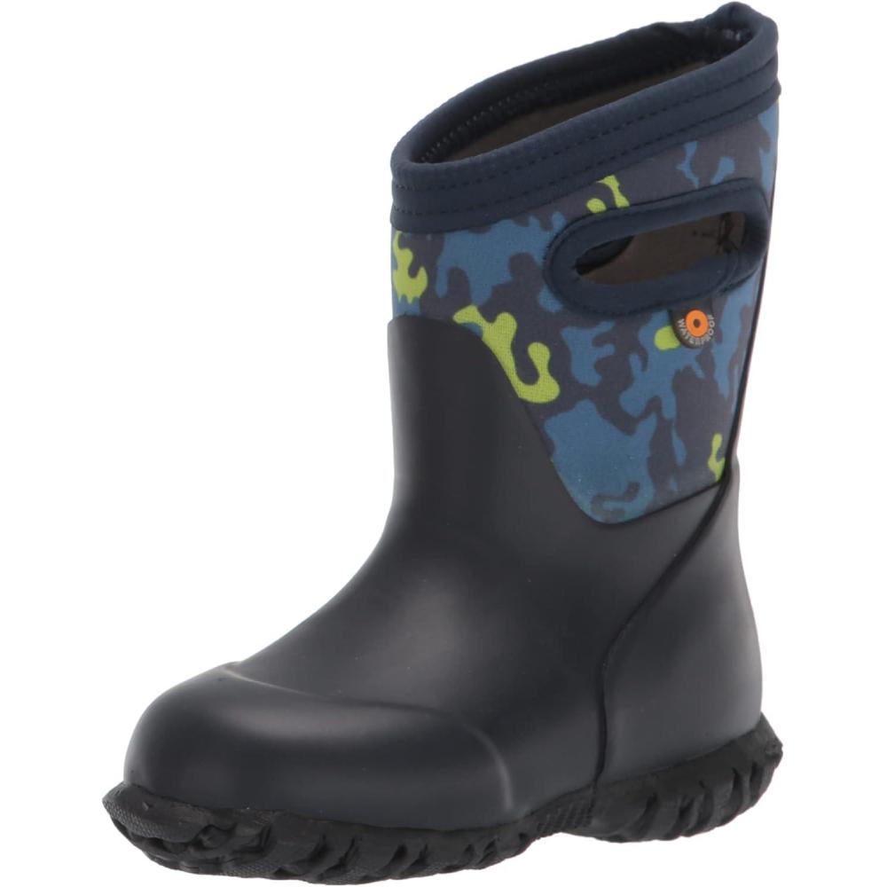 image:imageBOGS York Camo Boot Kids ToddlerYouth BootNeo Camo Print Blue