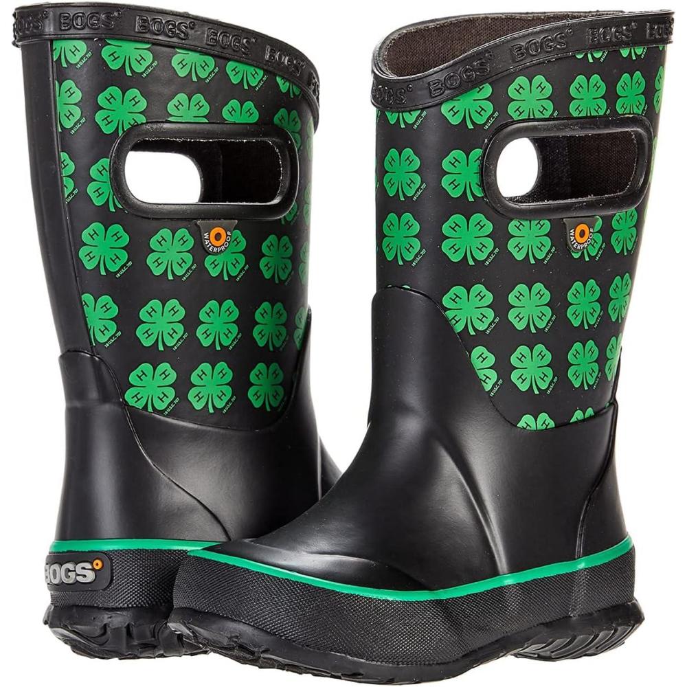image:imageBOGS unisexchild Bogs Kids Rainboot4h Print Black