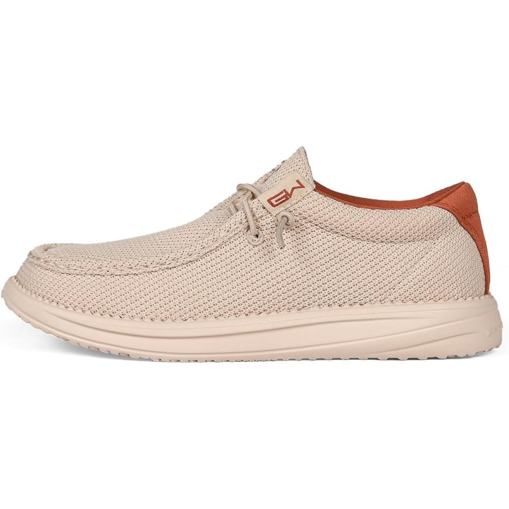 image:imageGator Waders Womens Camp Shoes Breathable SlipOn Loafers Elastic Laces Ultralight All Day Cushioning Fitted FeelDusty Rose