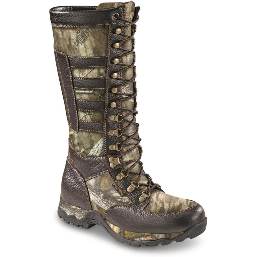 image:imageGuide Gear Snake Boots for Men Rubber Hunting Boots Waterproof amp Snake ProofMossy Oak Country Roots