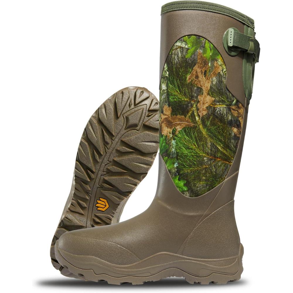 image:imageLaCrosse 15 Alpha Agility Snake Boots for Women Featuring Waterproof Rubber Eva Soles and Snake Guard Toe ProtectionNwtf Mossy Oak Obsession