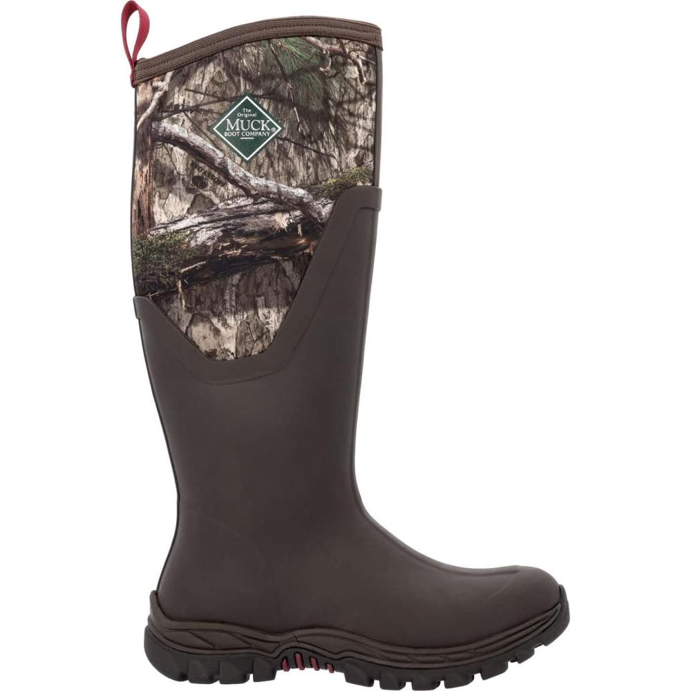image:imageMUCK Womens Arctic Sport II Tall BootDark Brown Mossy Oak Country Dna