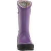 BOGS unisex-child Bogs Kids Rainboot(Plush – Solid Purple)