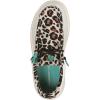 Gator Waders Womens Camp Shoes – Breathable Slip-On Loafers – Elastic Laces – Ultralight All Day Cushioning – Fitted Feel(Leopard)