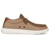 Gator Waders Womens Camp Shoes – Breathable Slip-On Loafers – Elastic Laces – Ultralight All Day Cushioning – Fitted Feel(Mocha)