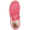 Gator Waders Womens Camp Shoes – Breathable Slip-On Loafers – Elastic Laces – Ultralight All Day Cushioning – Fitted Feel(Pink)