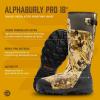 LaCrosse Alphaburly Pro 18″ Insulated Hunting Boots for Men Featuring Waterproof Rubber, 1600G Thinsulate, and EVA Footbed, First Lite Cipher(First Lite Typha)