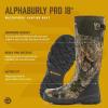 LaCrosse Burly Rubber Hunting & Work Boots for Men – Waterproof ZXT Rubber with Foam Insulation, Top Strap, EVA Footbed, and Slip-Resistant Outsole(Mossy Oak Dna)