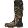 LaCrosse Burly Rubber Hunting & Work Boots for Men – Waterproof ZXT Rubber with Foam Insulation, Top Strap, EVA Footbed, and Slip-Resistant Outsole(Mossy Oak Break-up Country)