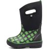BOGS Classic II Solid Boot Kids Toddler-Youth Boot(4-h Print – Black/Green)