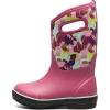 BOGS Classic II Solid Boot Kids Toddler-Youth Boot(Joyful Print – Magenta)
