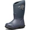 BOGS York Camo Boot Kids Toddler-Youth Boot(Solid Navy)