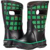 BOGS unisex-child Bogs Kids Rainboot(4h Print – Black)