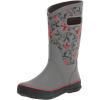 BOGS unisex-child Bogs Kids Rainboot(Cool Dinos Print – Gray)