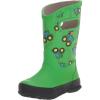 BOGS unisex-child Bogs Kids Rainboot(Tractors Print – Green)