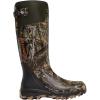 LaCrosse Burly Rubber Hunting & Work Boots for Men – Waterproof ZXT Rubber with Foam Insulation, Top Strap, EVA Footbed, and Slip-Resistant Outsole(Mossy Oak Break-up Country)