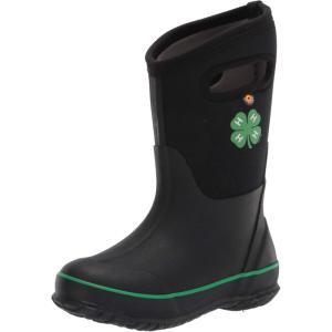 BOGS Classic II Solid Boot Kids Toddler-Youth Boot(4h-black)