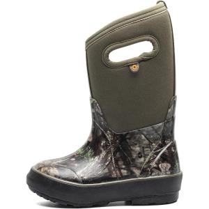 BOGS Classic II Solid Boot Kids Toddler-Youth Boot(Camo – Green)
