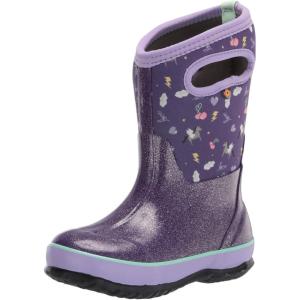 BOGS Classic II Solid Boot Kids Toddler-Youth Boot(Pegasus-purple)