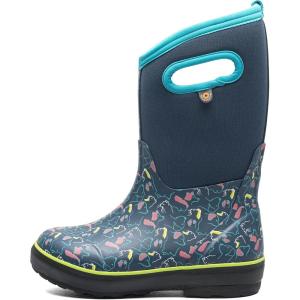 BOGS Classic II Solid Boot Kids Toddler-Youth Boot(Pets Print – Ink Blue)