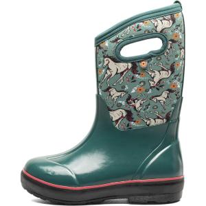 BOGS Classic II Solid Boot Kids Toddler-Youth Boot(Unicorn Awesome Print – Teal Multi)