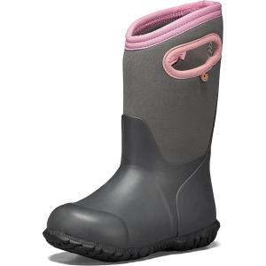 BOGS York Camo Boot Kids Toddler-Youth Boot(Solid Gray)