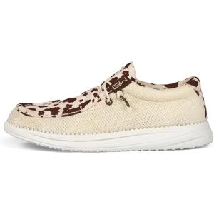 Gator Waders Womens Camp Shoes – Breathable Slip-On Loafers – Elastic Laces – Ultralight All Day Cushioning – Fitted Feel(Brown Cow)