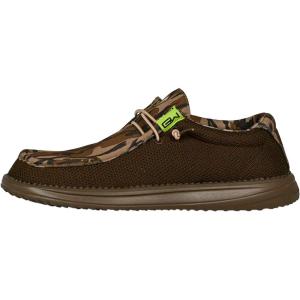Gator Waders Womens Camp Shoes – Breathable Slip-On Loafers – Elastic Laces – Ultralight All Day Cushioning – Fitted Feel(Mossy Oak Bottomland)