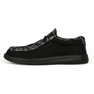 Gator Waders Womens Camp Shoes – Breathable Slip-On Loafers – Elastic Laces – Ultralight All Day Cushioning – Fitted Feel(Shadow Leopard)
