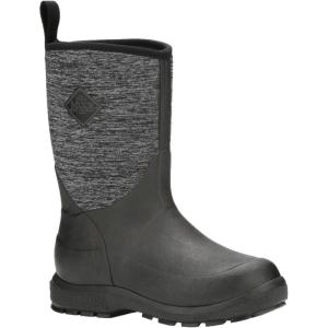 MUCK Kids’ Element Boots(Black/Heathered)