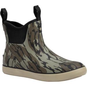 NOMAD mens Ba Boot, Rubber Ankle Hunting Boot(Mossy Oak Bottomland)