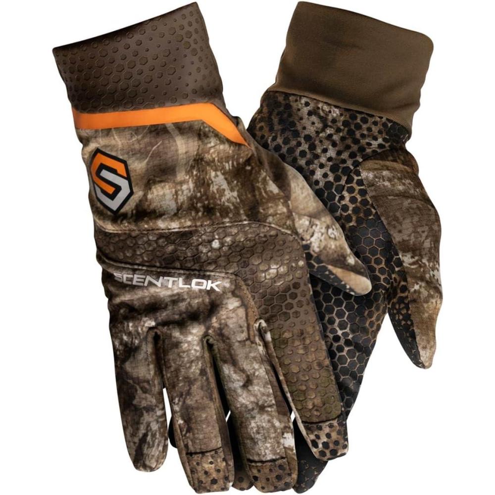 image:imageScentLok Savanna Lightweight Camo Shooter Gloves for Hunting and Outdoor UseMossy Oak Country Roots