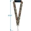 Buckle Down Lanyard – 1.0″ – Mossy Oak Break-up Infinity Accessory(Multicolor)